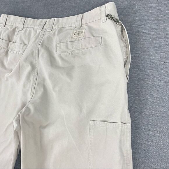 Columbia Khaki Canvas Carpenter Pants Men’s Size 40x29 - Picture 3 of 12